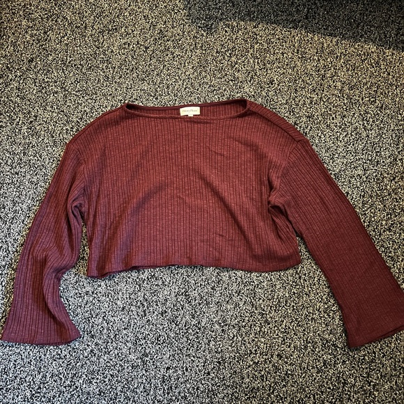 Brinkley Top Cropped Sweater Privacy Please - Picture 2 of 2